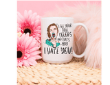 I See Your True Colors Mug - Tututally Cute Custom Creations