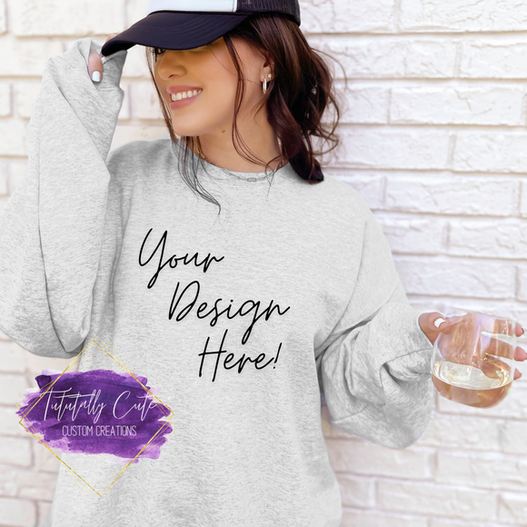 Custom Order Hoodies and Crewneck Sweatshirts - Tututally Cute Custom Creations 