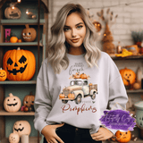 Farm Fresh Pumpkins Vintage Truck Shirt & Sweatshirts - Tututally Cute Custom Creations 