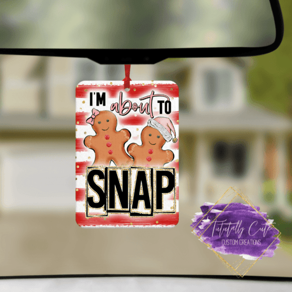 Holiday Car Air Fresheners - Tututally Cute Custom Creations 