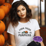 Farm Fresh Pumpkins Vintage Truck Shirt & Sweatshirts - Tututally Cute Custom Creations 