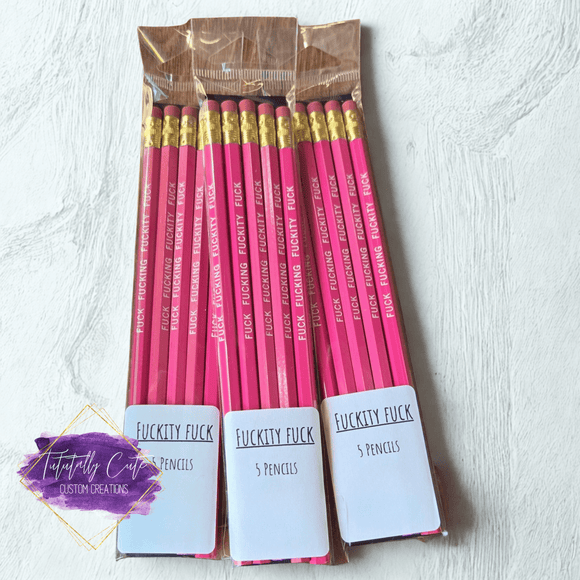 F*ck F*cking F*ckity F*ck Pencil Set