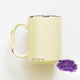 Rustic 15oz Coffee Mug Snowman Design - Tututally Cute Custom Creations 