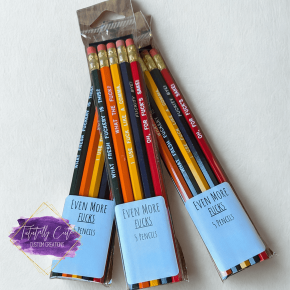 Even More F*cks Pencil Set