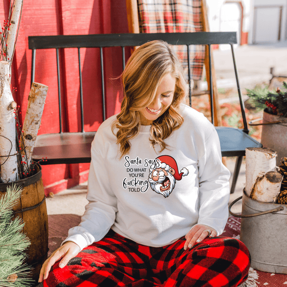 Do What You're Told Holiday Attire - Tututally Cute Custom Creations 