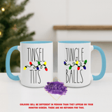 Tinsel Tits, Jingle Balls Tasse à café (Noël)