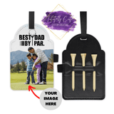 Golf Bag Tag with Tee's - Tututally Cute Custom Creations 