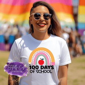 100 Days Rainbow Pastel Design - Tututally Cute Custom Creations 