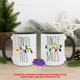 Tinsel Tits, Jingle Balls Tasse à café (Noël)