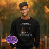 Fishing Rods Shirt & Sweatshirts - Tututally Cute Custom Creations 