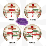 Family Sign - Ornament - Tututally Cute Custom Creations 