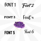 Family Sign - Ornament - Tututally Cute Custom Creations 