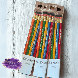 All The F*cks Pencil Set - Tututally Cute Custom Creations 