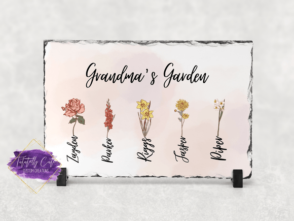 Customizable Photo Slate - Perfect Mother's Day Gift! - Tututally Cute Custom Creations 