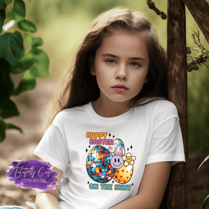 On The Hunt Kids Easter Shirt - Tututally Cute Custom Creations 