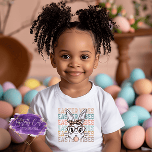 Bubble Gum Bunny Kids Easter Shirts - Tututally Cute Custom Creations 