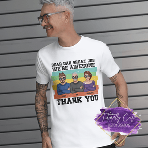 We're Awesome Father's Day Shirt - Tututally Cute Custom Creations 