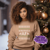 Festive AF Ugly X-Mas Sweater - Tututally Cute Custom Creations 