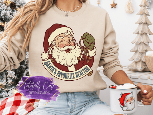 Santa's Favourite Realtor Shirts & Sweatshirts