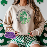 Everybody in the Pub Gettin' Tipsy Shirt, Sweatshirt & Hoodie – Funny St. Patrick’s Day Drinking Tee