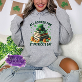 All Booked for St. Patrick’s Day Shirt, Sweatshirt & Hoodie – Funny Book Lover Tee