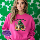 All Booked for St. Patrick’s Day Shirt, Sweatshirt & Hoodie – Funny Book Lover Tee