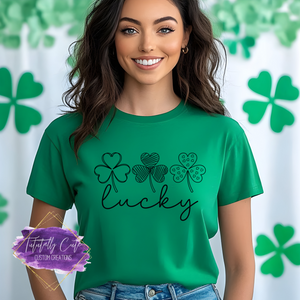 Lucky Shamrock Shirt, Sweatshirt & Hoodie – Minimalist St. Patrick’s Day Tee