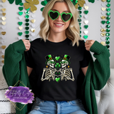 Lucky Skeletons Shirt, Sweatshirt & Hoodie – St. Patrick’s Day Gothic Aesthetic Tee