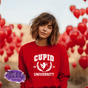 Cupid University Shirt & Sweatshirts - Tututally Cute Custom Creations 