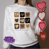 Love is all around you Shirt & Sweatshirts - Tututally Cute Custom Creations 