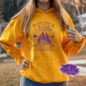 Salem Witch Convention Shirt & Sweatshirts - Tututally Cute Custom Creations 