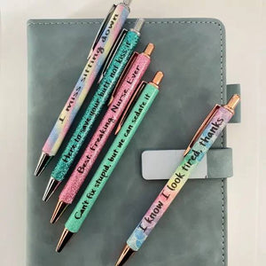 Glitter Nurse Pens - Tututally Cute Custom Creations 