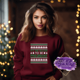 Pregnant Ugly X-Mas Sweater - Tututally Cute Custom Creations 