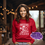 Skeleton Ugly X-Mas Sweater - Tututally Cute Custom Creations 