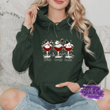 Wine Glass Snowmen Shirt & Sweatshirts - Tututally Cute Custom Creations 
