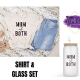Mom Of Both Shirt & Tumbler Set - Tututally Cute Custom Creations 