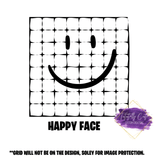 Happy Face Crop Top Hoodie - Tututally Cute Custom Creations 