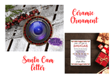 Santa Cam Ornament - Tututally Cute Custom Creations 