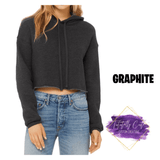 Happy Face Crop Top Hoodie - Tututally Cute Custom Creations 