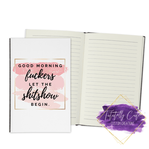 Shitshow Journal - Notebook - Tututally Cute Custom Creations 