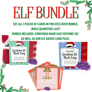 Elf Card Bundle - Tututally Cute Custom Creations 