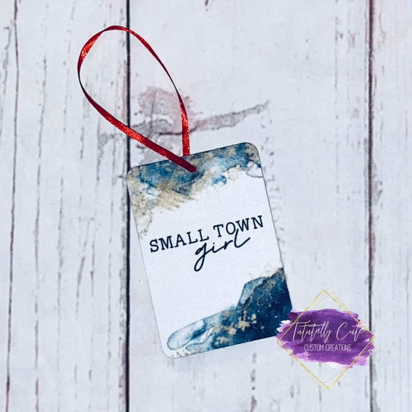 Small Town Girl Air Freshener - Tututally Cute Custom Creations 