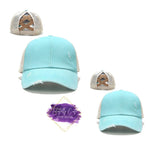 WOMENS AND CHILDREN'S BACK CROSSED HATS - Tututally Cute Custom Creations 