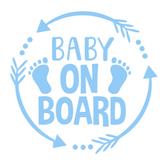 Baby On Board Decal - Tututally Cute Custom Creations 