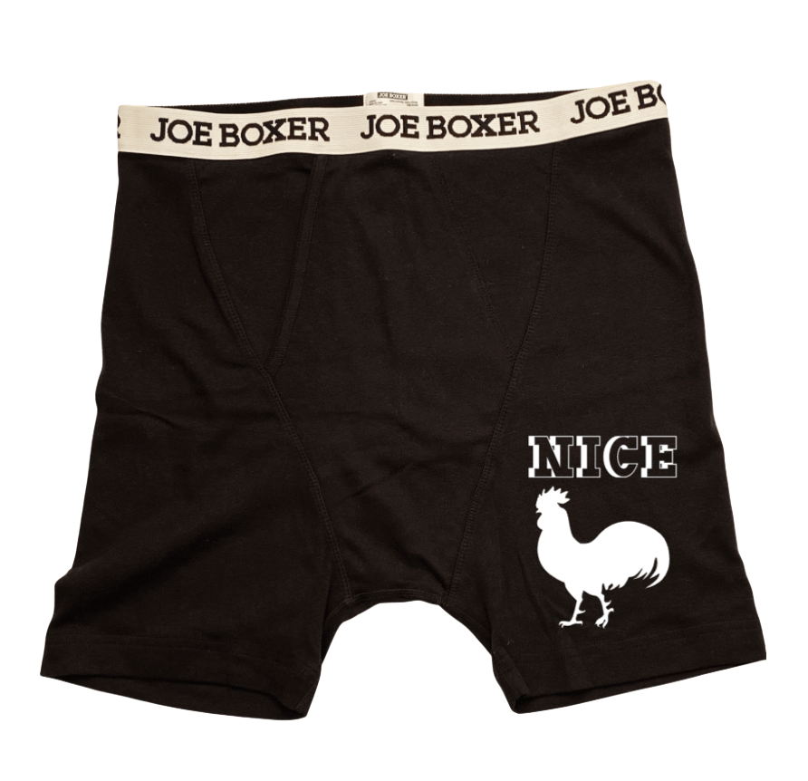 Personalized Emergency Boxer Briefs, Funny Mens Boxers, Valentines