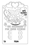 Colouring Valentine Cards - Tututally Cute Custom Creations 
