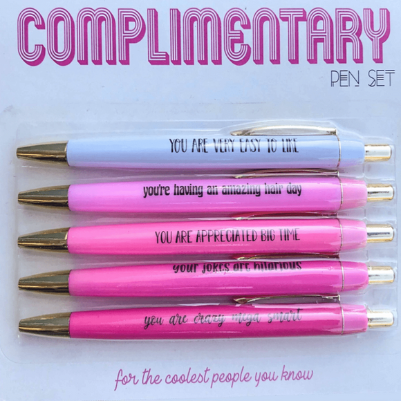 Complimentary Pen Set - Tututally Cute Custom Creations 