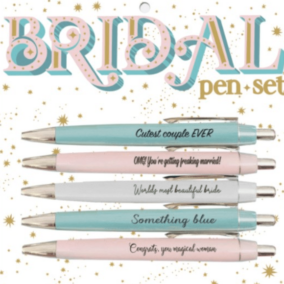 Bridal Pen Set - Tututally Cute Custom Creations 