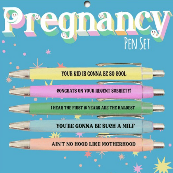 Pregnancy Pen Set - Tututally Cute Custom Creations 