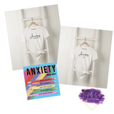 Anxious Since Birth Tshirt and pen set
